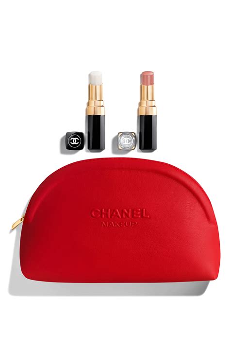 shine bright lip set chanel|chanel red lipstick.